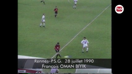 28/07/90 : François Omam-Biyik (7') : Rennes - Paris SG (2-1)