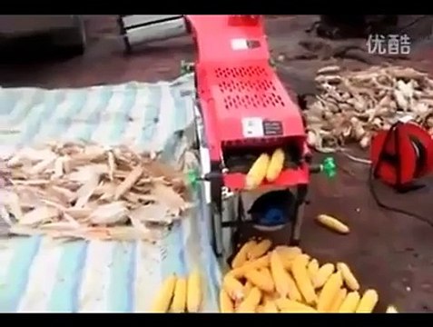 wow nice that is cool a separator for corn good idea