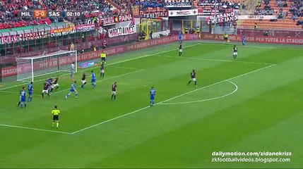 Sassuolo Big chance | Milan v. Sassuolo 25.10.2015 HD