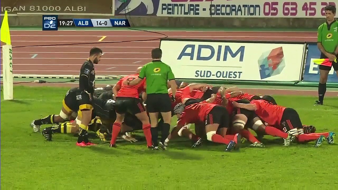 PRO D2 - Résumé Albi-Narbonne: 26-10 - J6 - Saison 2015/2016