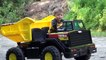 TONKA RIDE ON MIGHTY DUMP TRUCK FOR KIDS