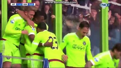 Riechedly Bazore First Goal - Vitesse 1-2 Ajax Netherlands Eredivisie