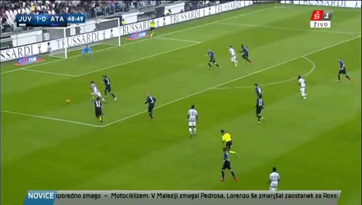 Mario Mandzukic 2:0 | Juventus - Atalanta 25.10.2015 HD