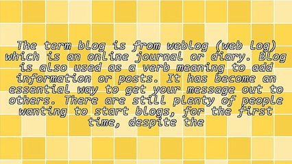 4 Tips for Beginning Bloggers