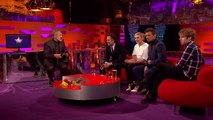 Elizabeth Olsen and Jeremy Renner Impressed by Tsunami Tongue - The Graham Norton Show