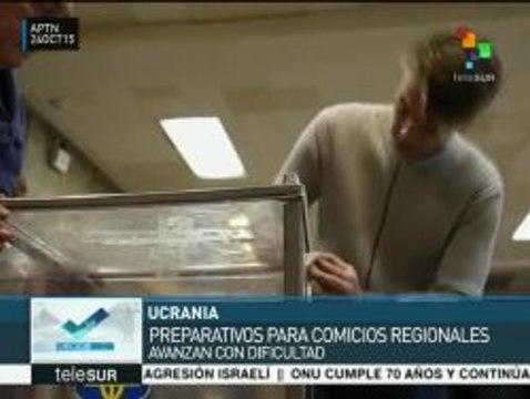 Ucrania: 30 millones de personas, llamadas a participar en comicios