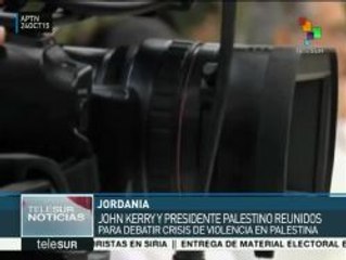 Kerry se reúne con Abbas para debatir sobre la violencia en Palestina