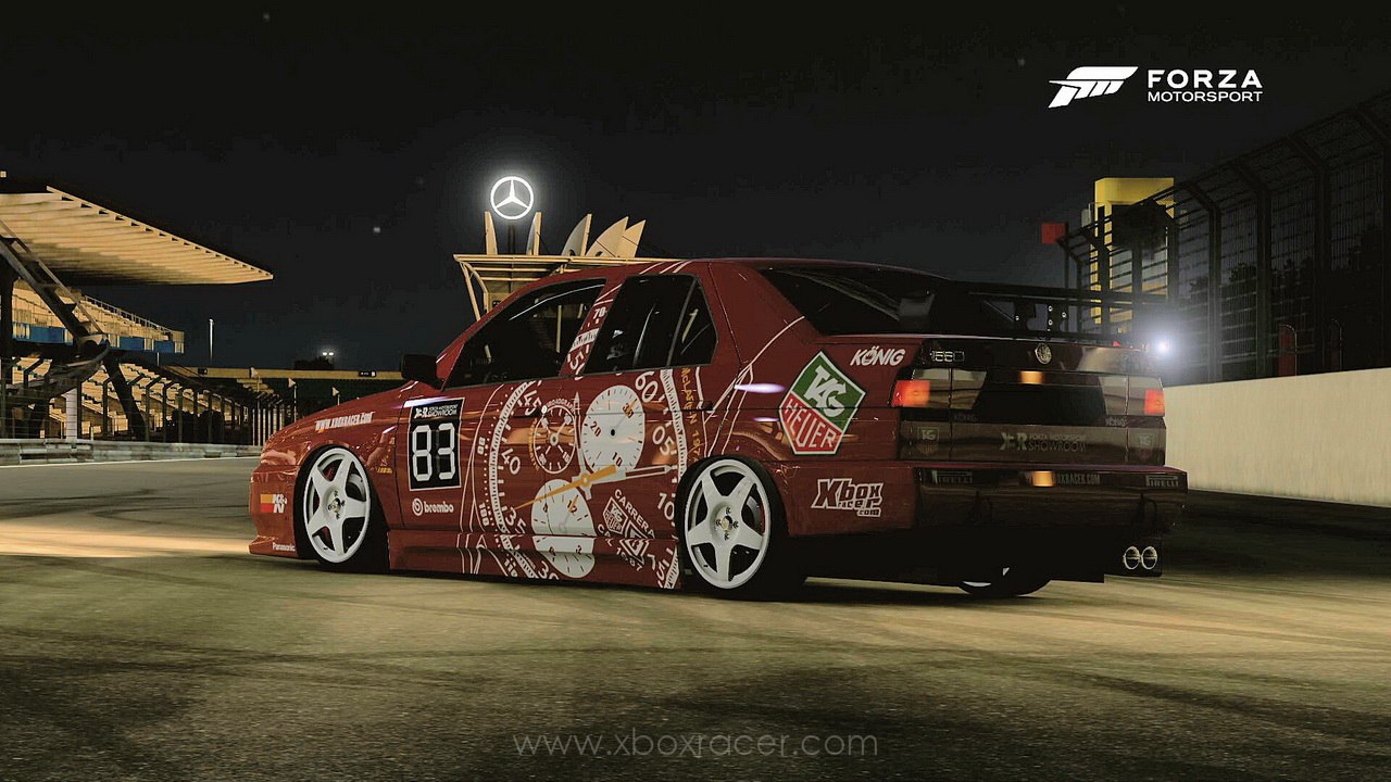 XBR Forza Motorsport Showroom – Alfa Romeo 155 Q4 Tag Heuer