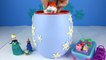 BIG FROZEN BRAIDS ELSA Surprises Toys PlayDoh Kinder Eggs Barbie Chelsea Anna Shopkins Fri