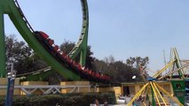 Cascabel Shuttle Loop Roller Coaster POV La Feria Chapultepec Mexico City