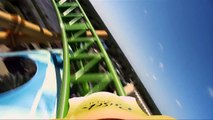 Cheetah Hunt POV Roller Coaster REAL HD with Audio Busch Gardens Tampa Front Seat Florida