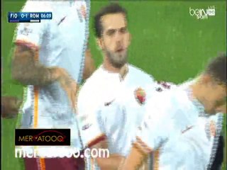 هدف محمد صلاح في فيورنتينا
