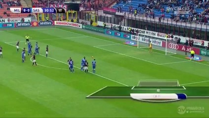 اهداف مباراة الميلان وساسولو ٢٥-١٠-٢٠١٥