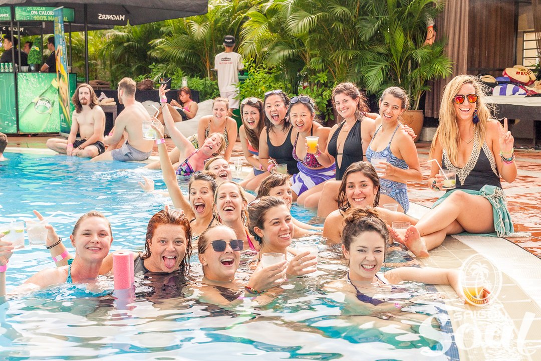 Hottest Pool Party Vietnam | Saigon Soul