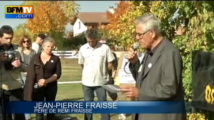 Rémi Fraisse, mort il y a un an: hommage appuyé de centaines de personnes (BFMTV)