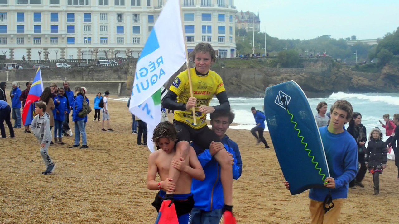 CHAMPIONNATS DE FRANCE DE SURF A BIARRITZ - DIMANCHE 25 OCTOBRE 2015