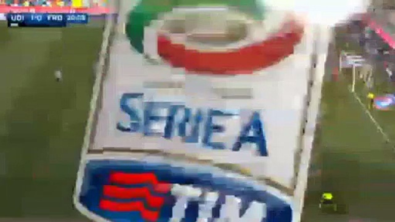 UDI 1-0 FRO - Udinese - Frosinone - Video