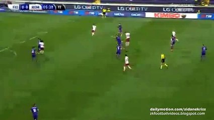 Mohamed Salah 0:1 Amazing | Fiorentina v. Roma 25.10.2015 HD