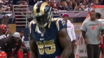 Rams force Josh McCown fumble