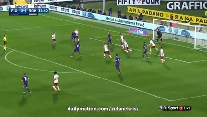 Gervinho 0:2 | Fiorentina - Roma 25.10.2015 HD