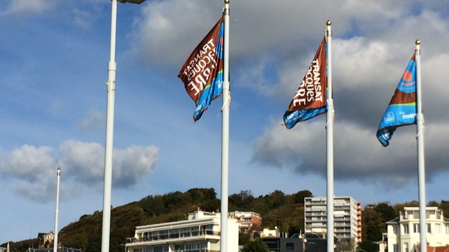 Le public au départ de la Transat Jacques-Vabre