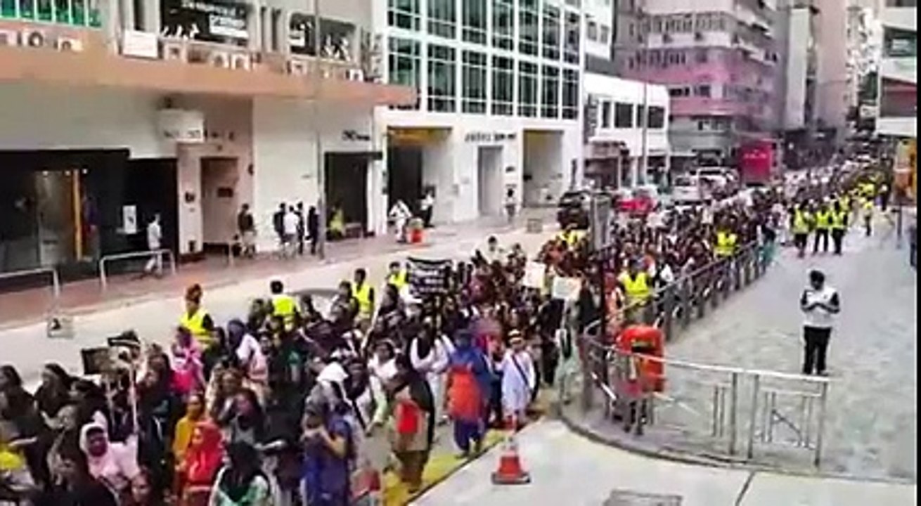 Massive Protest in Hong Kong
