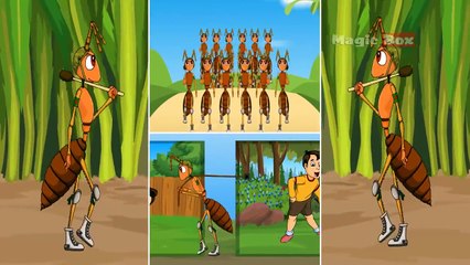 Ants Go Marching English Nursery Rhymes Cartoon/Animated Rhymes For Kids