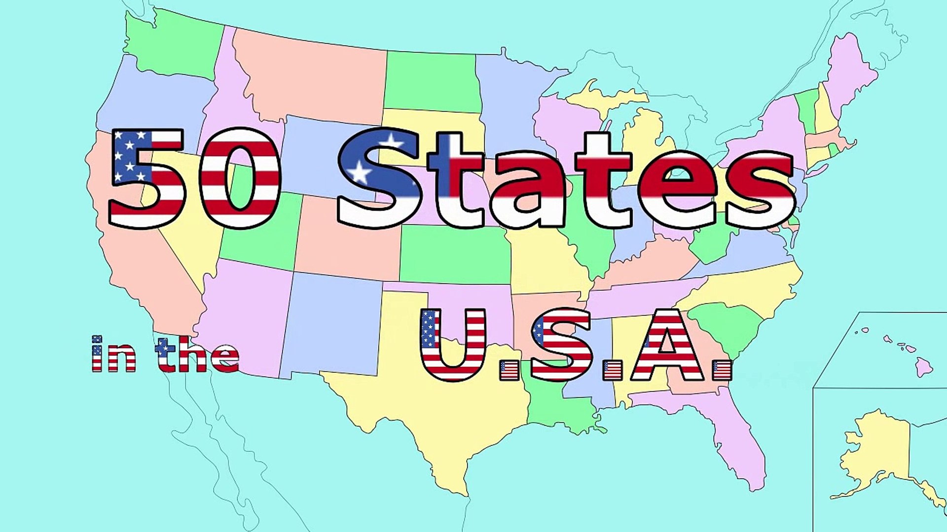 The 50 States Song Dailymotion Video