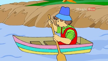 Row Row Row Your Boat English Nursery Rhymes Cartoon/Animated Rhymes For Kids