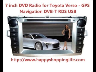 Tải video: Custom Stereo for Toyota Verso Car GPS Navigation Radio DVD Bluetooth TV