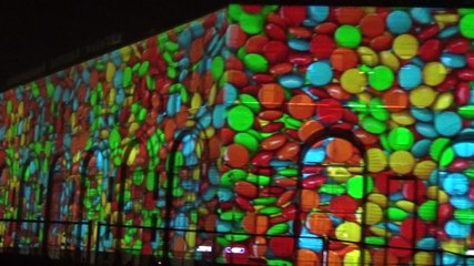 Видеомэппинг на  Тему ''Мир Детства'', ''Childhood world'' theme light show (Cила Света(Россия))