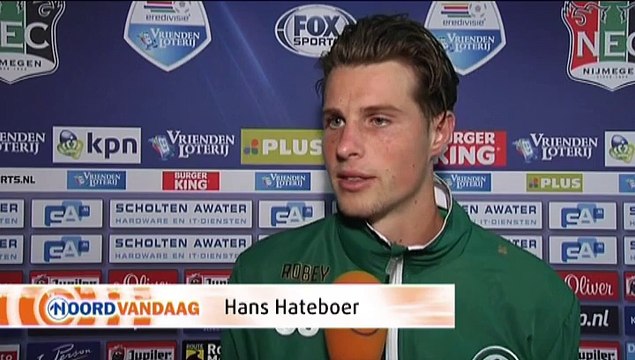 Hateboer: Regels rondom penalty zijn onduidelijk - RTV Noord