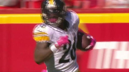 Steelers Le'Veon Bell takes 21 yards
