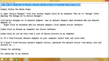 Windows 8.1 Wifi Limited Connection Problem Fix for Lifetime