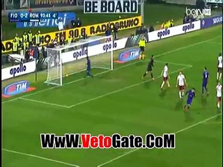 هدف فيورنتينا فى شباك روما
