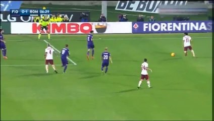 اهداف مباراة روما وفيورنتينا ٢٥-١٠-٢٠١٥
