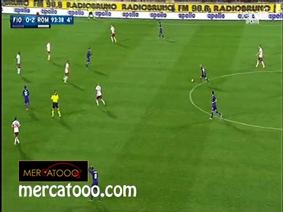 هدف فيورنتينا الاول في روما