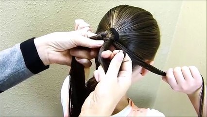 HairStyle | Twisted Edge Fishtail Braid Hair | Tutorial