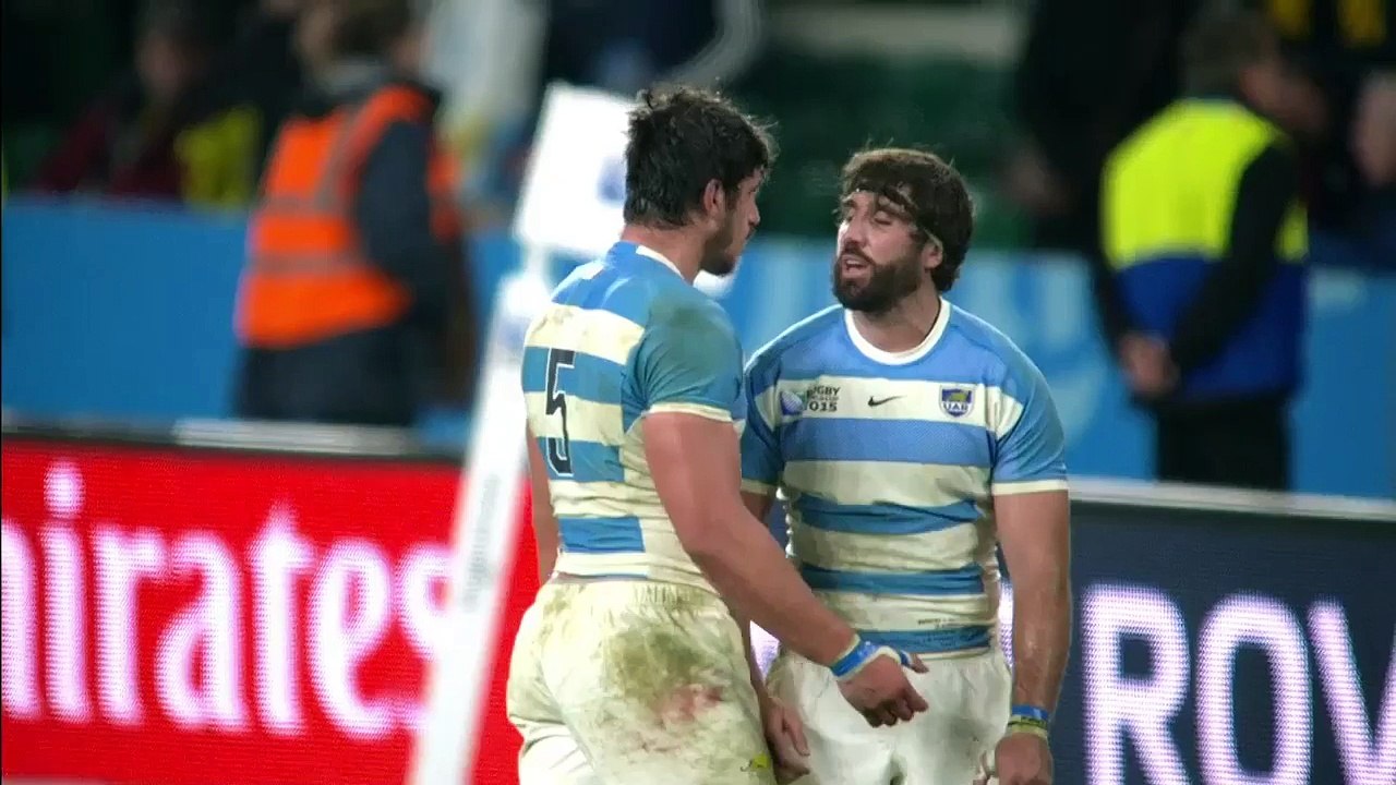 Les larmes des Argentins (Coupe du monde de rugby 2015)