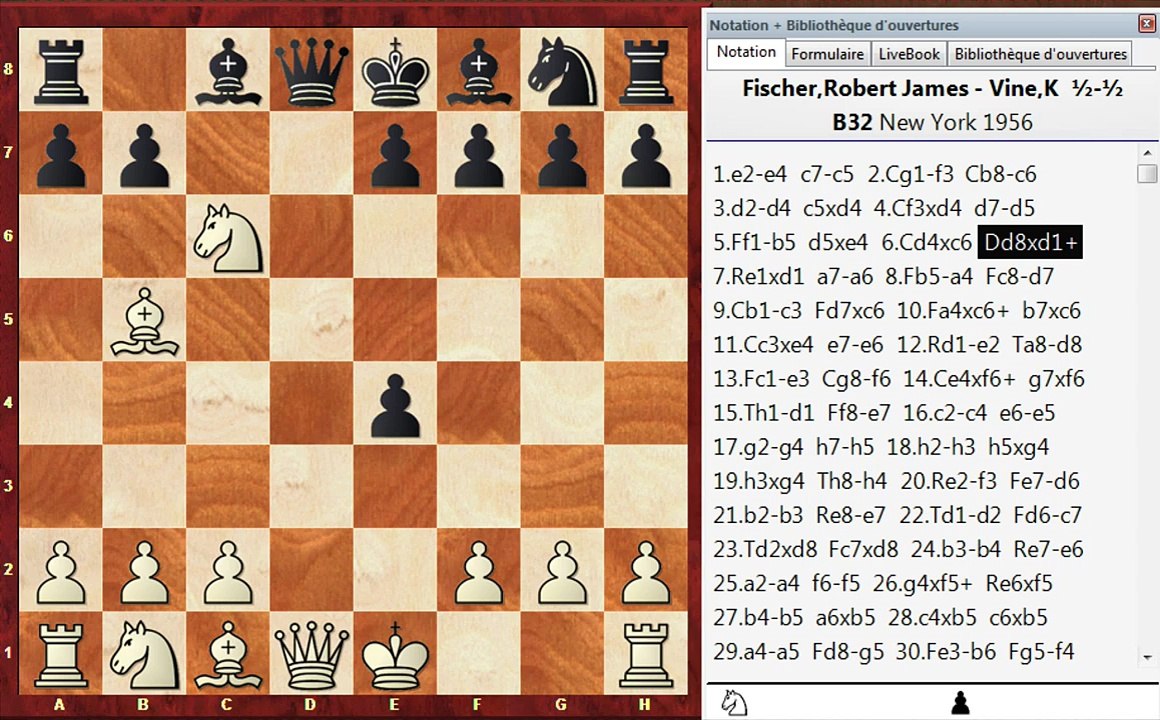 Fischer Vs Vine New York 1956 Null
