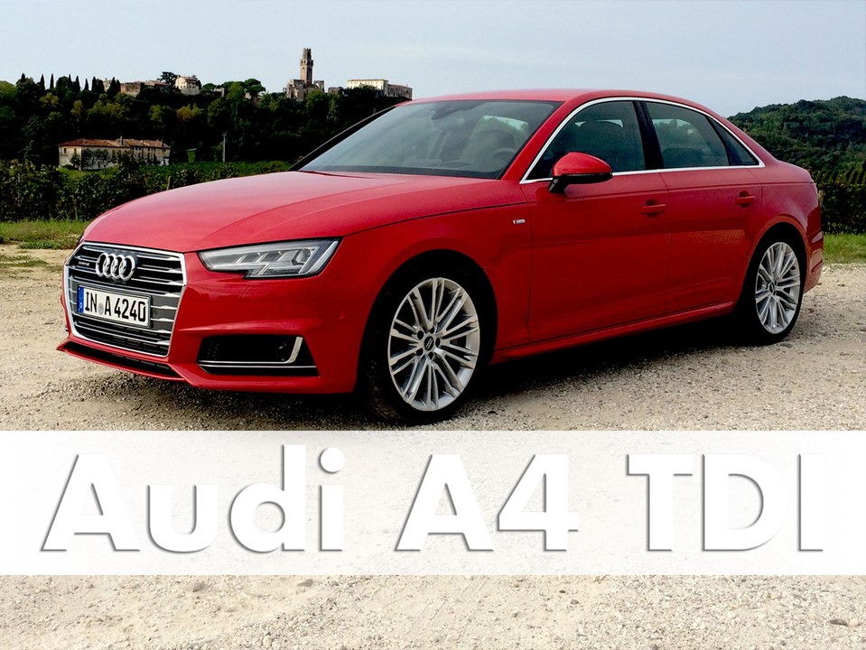 Test Drive: Audi A4 sport 3.0 TDI quattro 2016 model