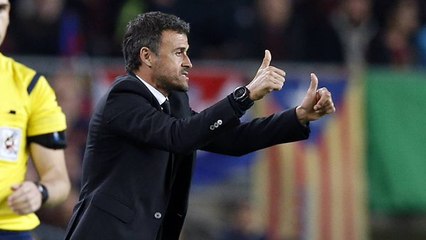 Luis Enrique says key to game against Eibar was intensity