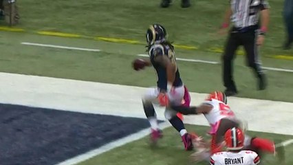 Rams Todd Gurley powers through Browns for 2nd TD
