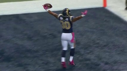 Rams Todd Gurley scores first NFL touchdown