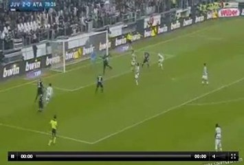 Paul Pogba Missed Penalty Juventus vs Atalanta (Serie A 2015)