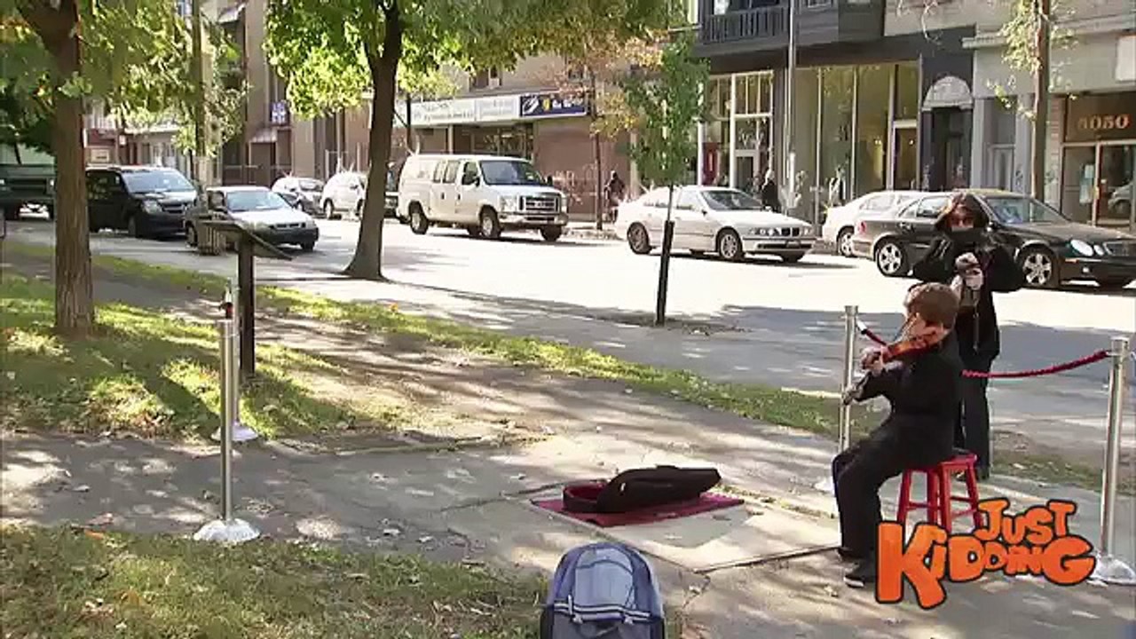Kid Street Busker Prank