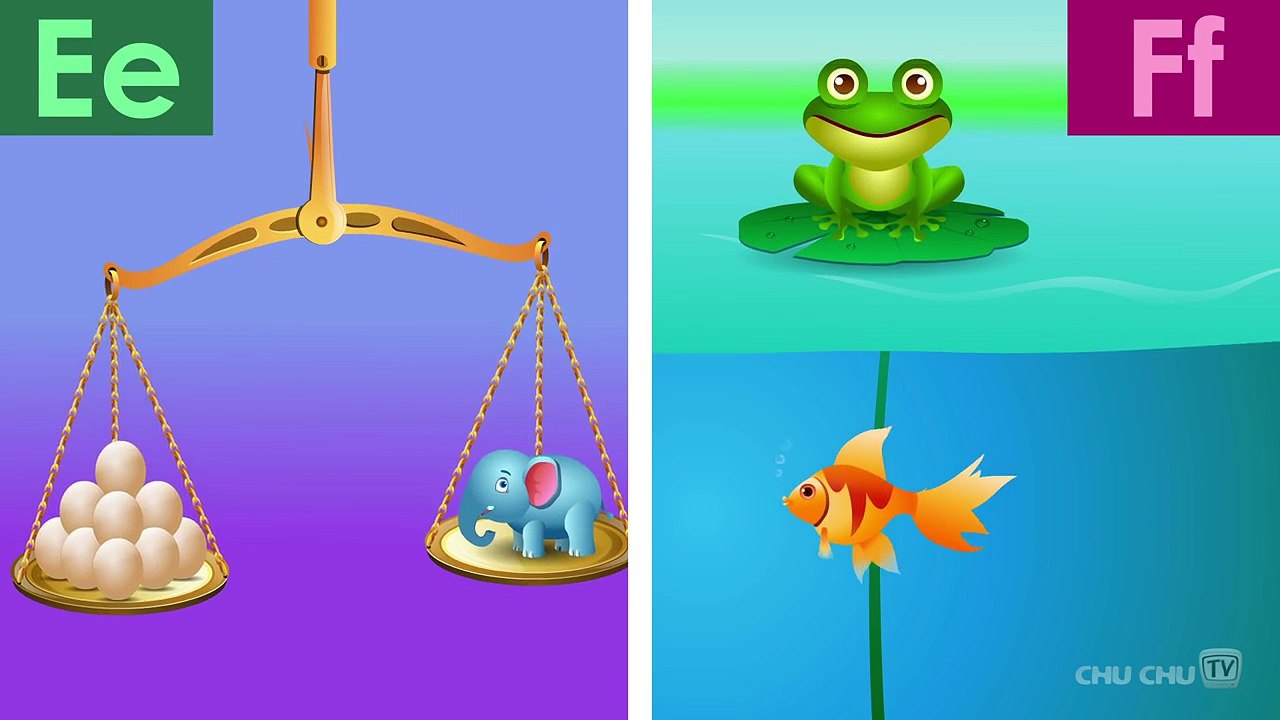 Phonics Song with TWO Words A For Apple ABC Alphabet Songs with Sounds for Children