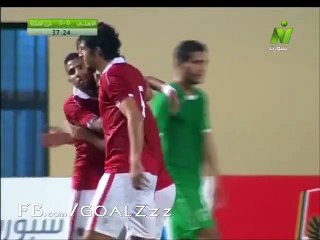 أهداف فوز الأهلي أمام غزل المحلة (2-0)