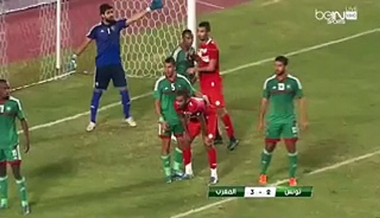 -اهداف مباراة تونس 2 و المغرب 3--