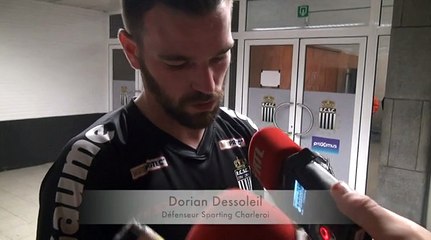 Dessoleil: "Van Damme peut recommencer sa volée 10 fois, il ne marquera plus"